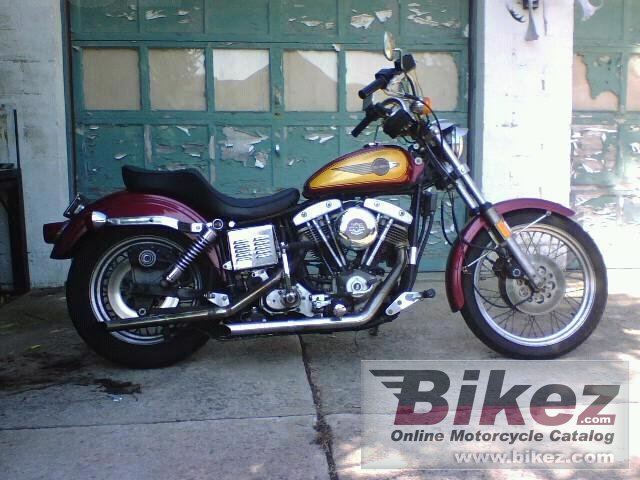 Big  fxe 1340 super glide picture and wallpaper from Bikez.com